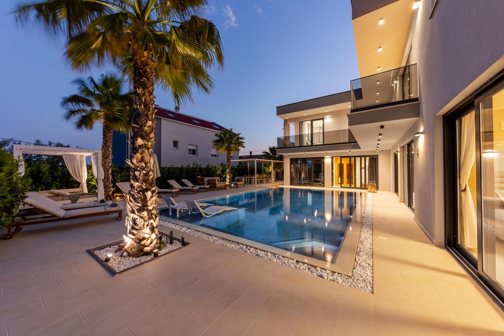 Luxury Villa My Wish With Pool Kaštel Stari Kültér fotó